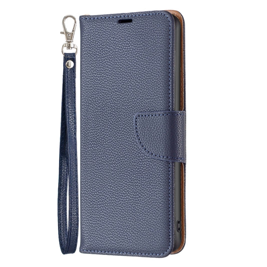 For Samsung Galaxy S24 Ultra 5G Litchi Texture Pure Color Flip Leather Phone Case(Blue) by buy2fix