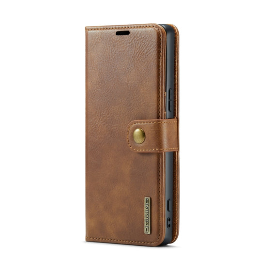 For Sony Xperia 1 VI DG.MING Crazy Horse Texture Detachable Magnetic Leather Phone Case(Brown) by DG.MING