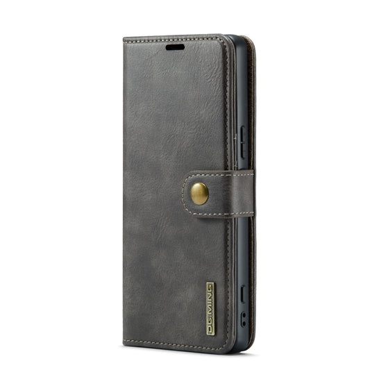 For Sony Xperia 1 VI DG.MING Crazy Horse Texture Detachable Magnetic Leather Phone Case(Grey) by DG.MING