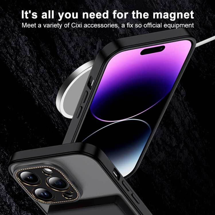 For iPhone 12 Dial Plate Magsafe Phone Case(Purple) by buy2fix