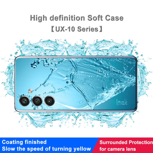 For Samsung Galaxy S23 FE 5G imak UX-10 Series Transparent Shockproof TPU Phone Case(Transparent) by imak