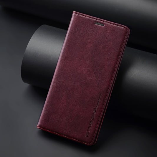 For Samsung Galaxy S24+ LC.IMEEKE RFID Anti-theft Leather Phone Case(Red) by LC.IMEEKE