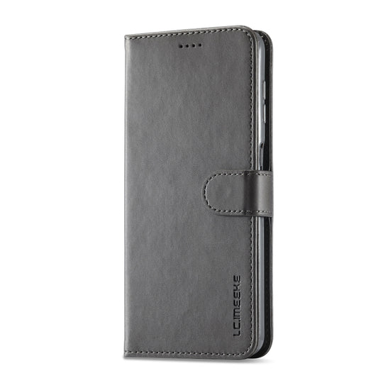 For Samsung Galaxy A35 5G LC.IMEEKE Calf Texture Leather Phone Case(Grey) by LC.IMEEKE