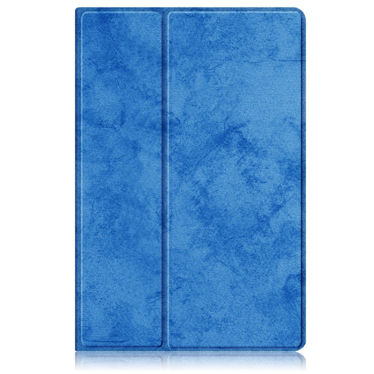For Samsung Galaxy Tab S9 360 Rotation Stand Smart Leather Tablet Case(Blue) by buy2fix