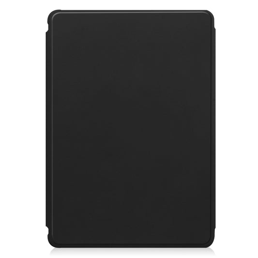 For Samsung Galaxy Tab S9 360 Rotation Transparent Smart Leather Case(Black) by buy2fix