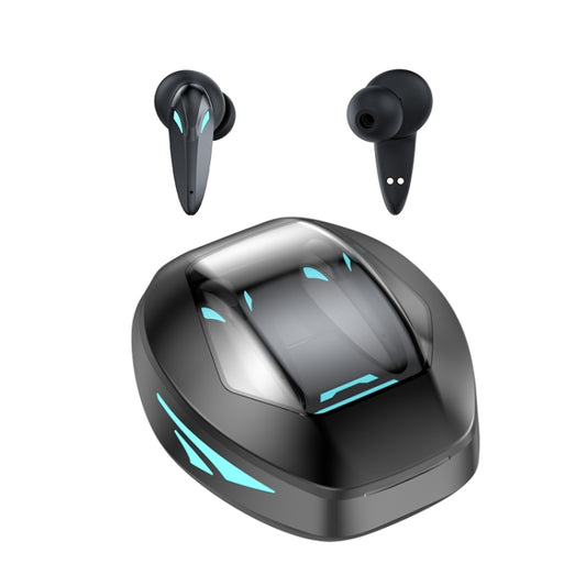TG09 HIFI Level Noise Reduction Bluetooth 5.3 Gaming Earphones(Black) by buy2fix
