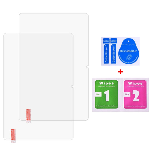 For Blackview Tab 90 WiFi / Zeno10 2pcs 9H 0.3mm Explosion-proof Tempered Glass Film by buy2fix