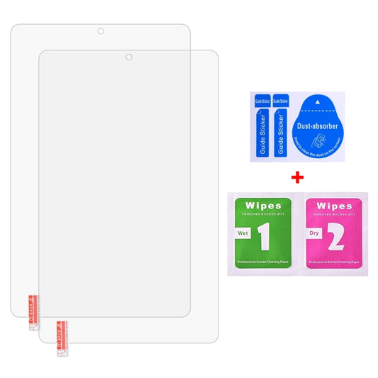 For Walmart Onn 8 Gen4 2024 2pcs 9H 0.3mm Explosion-proof Tempered Glass Film by buy2fix
