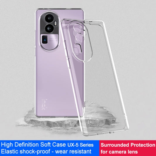 For OPPO Reno10 Pro+ 5G Global IMAK UX-5 Series Transparent TPU Phone Case(Transparent) by imak