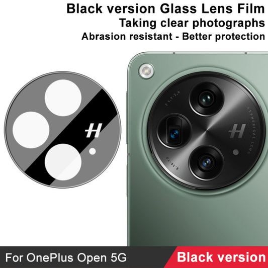 For OPPO Find N3 / OnePlus Open IMAK Rear Camera Lens Glass Film Black Version by imak