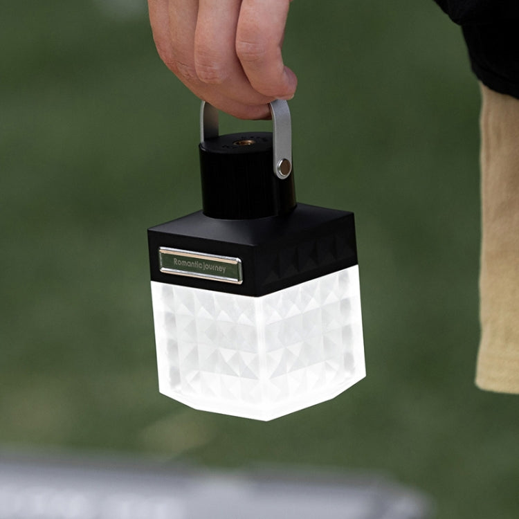 Outdoor Portable LED Camping Light Rechargeable Emergency Light(Black) by buy2fix