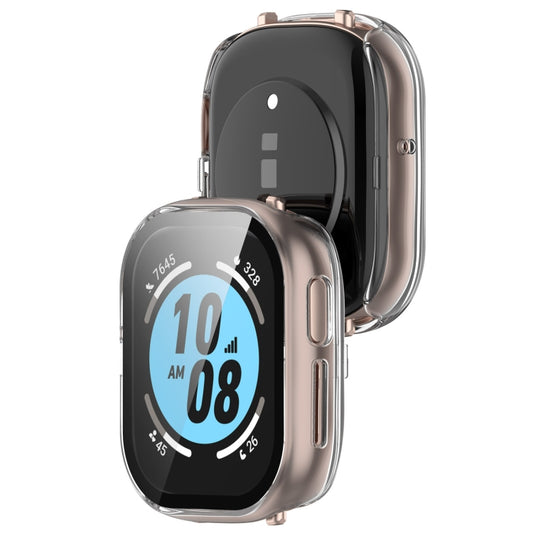 For Honor Watch 4 PC + 9H Tempered Glass Integrated Watch Case(Transparent) by buy2fix