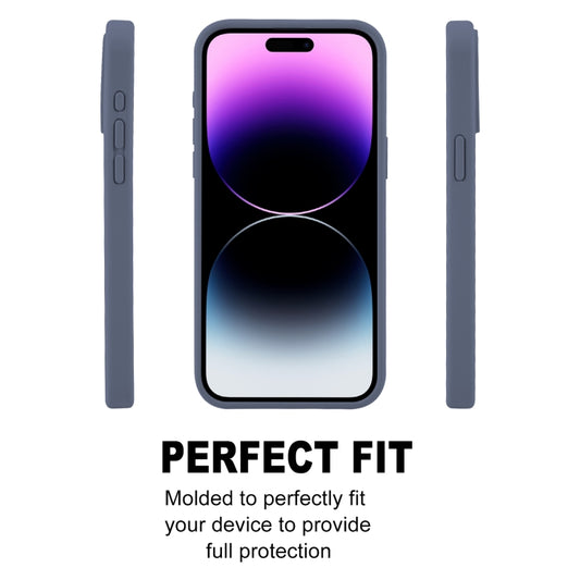 For iPhone 15 Pro Max GOOSPERY SILICONE Silky Soft TPU Phone Case(Blue) by GOOSPERY