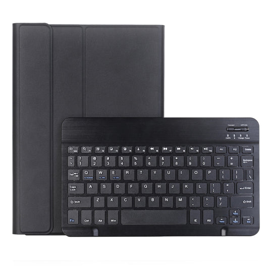 For Samsung Galaxy Tab S10 Lite / S10 FE / S9 FE A710B Candy Color TPU Bluetooth Keyboard Leather Tablet Case with Pen Holder(Black) by buy2fix