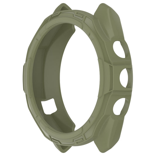 For Garmin Approach S70 47mm Armor Hollow Watch Protective Case(Green) by buy2fix