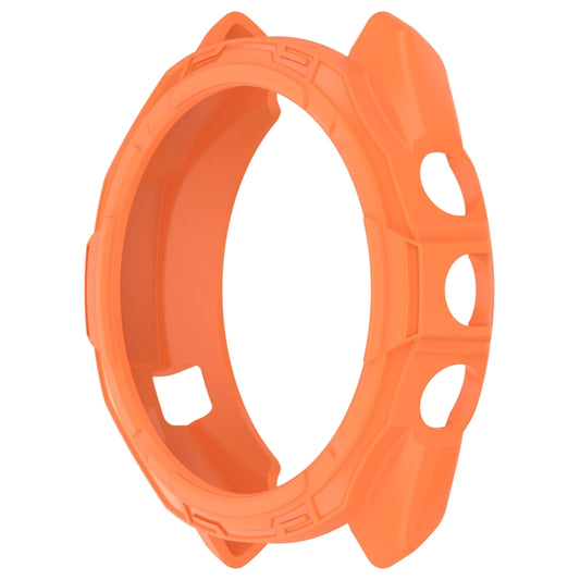 For Garmin Approach S70 42mm Armor Hollow Watch Protective Case(Orange) by buy2fix