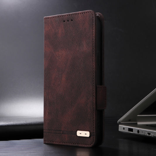 For Nothing Phone 2a Magnetic Clasp Leather Phone Case(Brown) by buy2fix