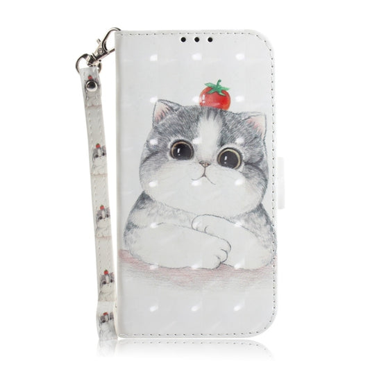 For OnePlus 13 3D Colored Flip Leather Phone Case(Cute Cat) by buy2fix