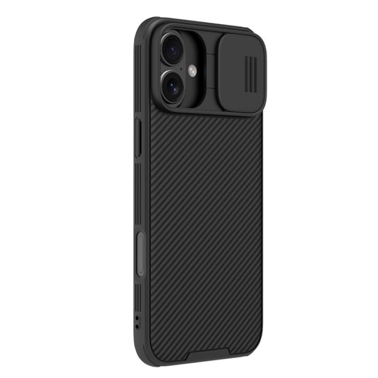 For iPhone 16 NILLKIN CamShield Pro PC Phone Case(Black) by NILLKIN