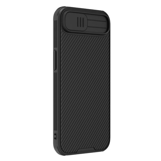For iPhone 16e NILLKIN CamShield Pro PC Phone Case(Black) - iPhone 16e Cases by NILLKIN | Online Shopping UK | buy2fix
