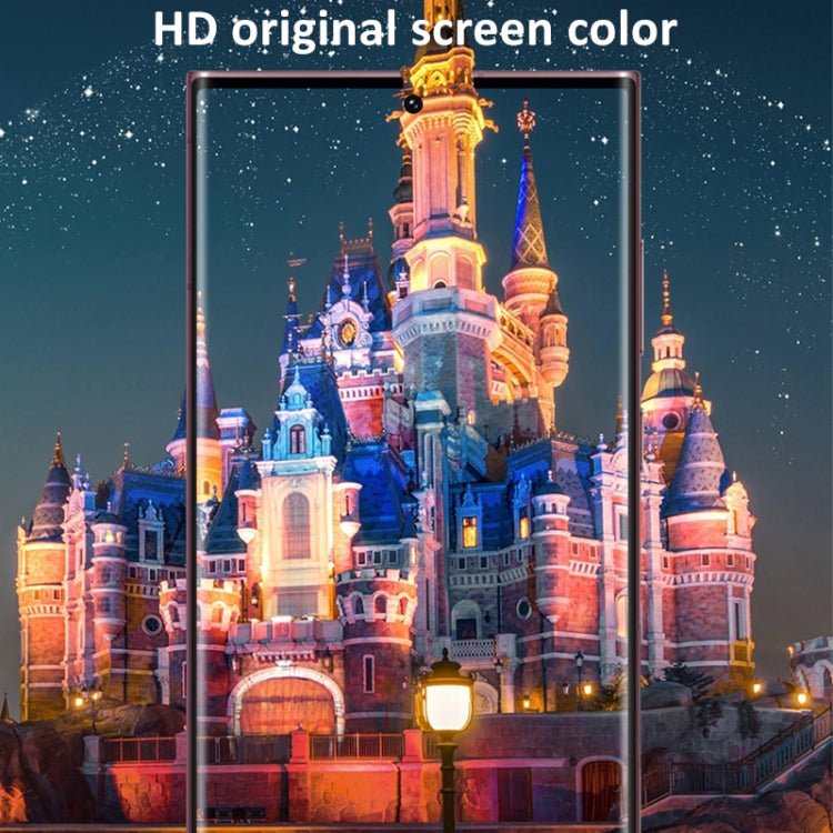 For Samsung Galaxy S21 Ultra 5G 3D Curved Edge HD Tempered Glass Film by buy2fix