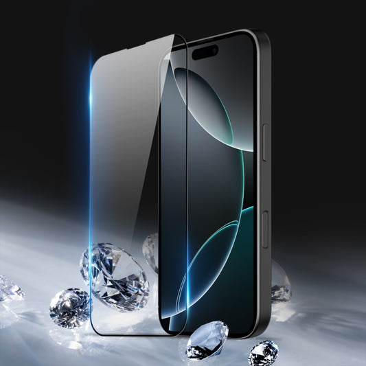 For iPhone 16 Pro 10pcs DUX DUCIS 0.33mm 9H Medium Alumina Tempered Glass Film by DUX DUCIS