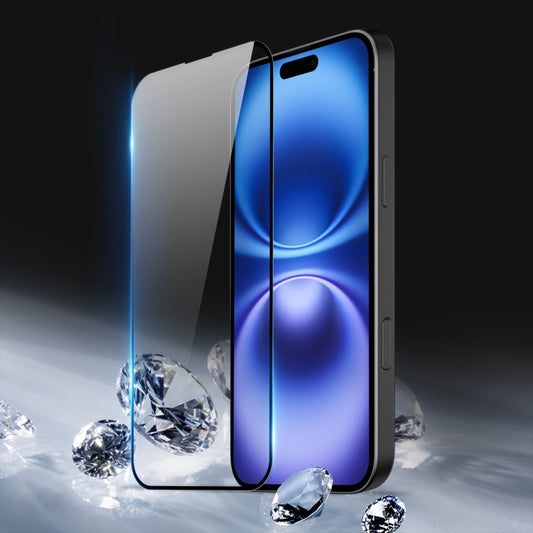 For iPhone 16 Plus 10pcs DUX DUCIS 0.33mm 9H Medium Alumina Tempered Glass Film by DUX DUCIS