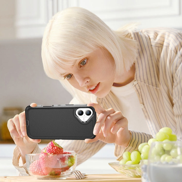 For iPhone 16 Life Waterproof Rugged Phone Case(Black) by buy2fix