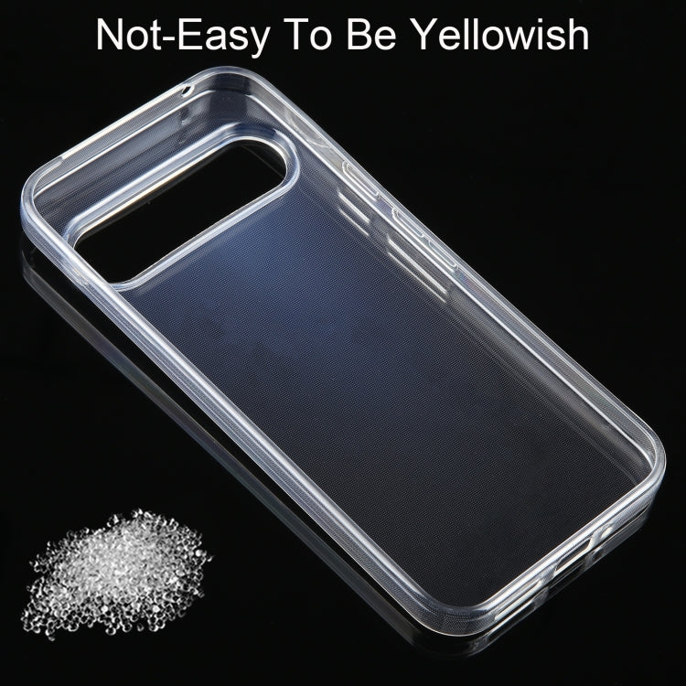 For Google Pixel 9 Ultra-thin Transparent TPU Phone Case by buy2fix