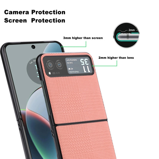 For Motorola Razr 40 ViLi TH Series Shockproof TPU + PC Phone Case(Pink) by ViLi