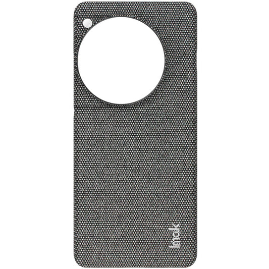 For OnePlus 12 5G imak Ruiyi Series Cloth Texture PU + PC Phone Case(Dark Grey) by imak