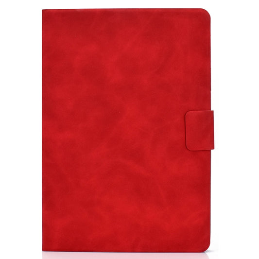 For iPad Pro 11 (2020) & (2018) Cowhide Texture Horizontal Flip Leather Tablet Case with Holder & Card Slots & Sleep / Wake-up Function(Red) - iPad Pro 11 (2020) Cases by buy2fix | Online Shopping UK | buy2fix
