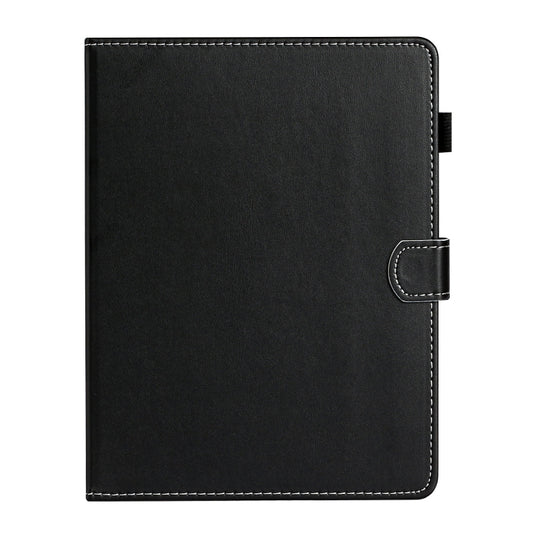 For 7 inch Universal Solid Color Horizontal Flip Leather Case with Card Slots & Holder & Pen Slot(Black) - 7 inch by buy2fix | Online Shopping UK | buy2fix