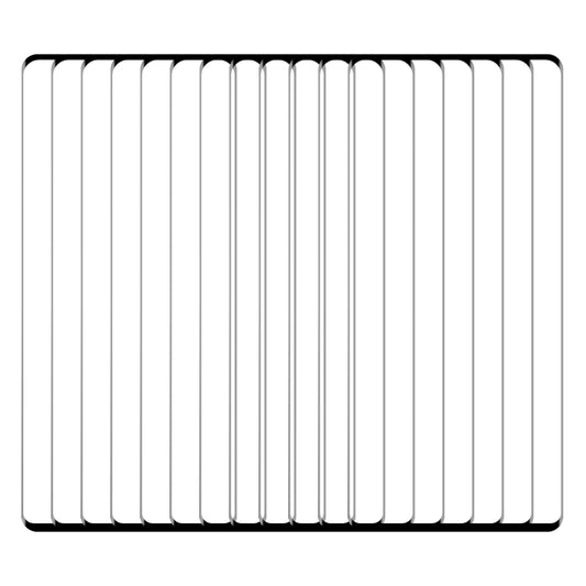 For vivo X100 Pro 25pcs 3D Curved Edge Glue Full Screen Tempered Glass Film by buy2fix