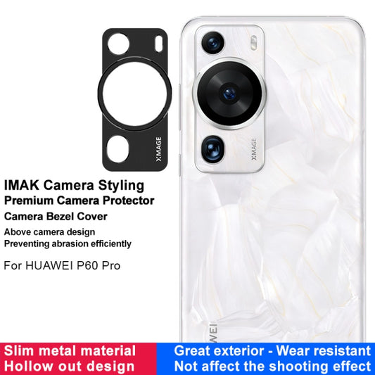 For Huawei P60 Pro IMAK Metal Camera Lens Protector Cover by imak