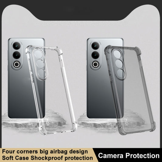 For OnePlus Ace 3V 5G imak Shockproof Airbag TPU Phone Case(Transparent Black) by imak