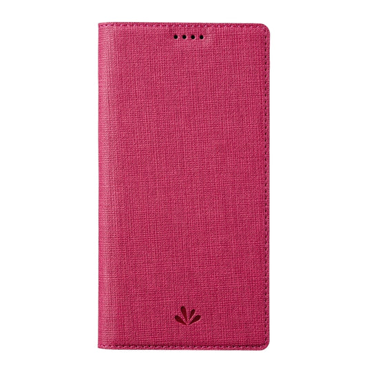 For iPhone 15 Pro ViLi DMX Series Shockproof TPU + PU Leather Magnetic Attraction Horizontal Flip Case(Rose Red) - iPhone 15 Pro Cases by ViLi | Online Shopping UK | buy2fix