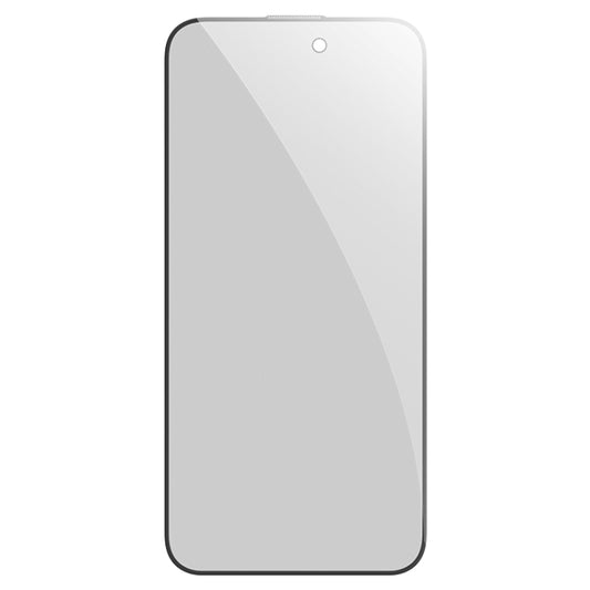 For iPhone 15 MOMAX 0.3mm 3D Anti-peep Tempered Glass Film(Black) by MOMAX