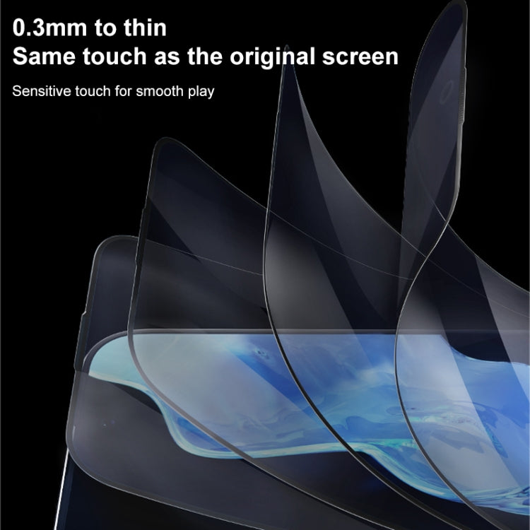 For iPhone 15 MOMAX 0.3mm 3D Anti-peep Tempered Glass Film(Black) by MOMAX