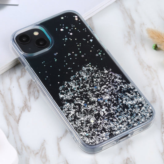 For iPhone 15 DFANS DESIGN Golden Diamond TPU+PC Phone Case(Blue) - iPhone 15 Cases by DFANS DESIGN | Online Shopping UK | buy2fix