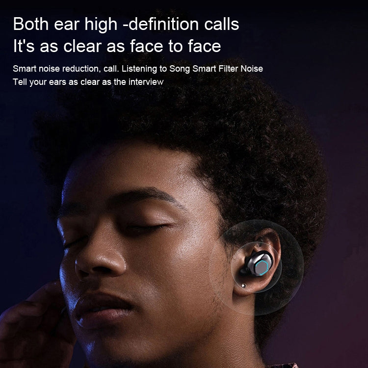 True Wireless Bluetooth Earphone(Black) by buy2fix