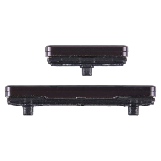 For Samsung Galaxy S22 Ultra 5G SM-S908 10pcs Power Button + Volume Control Button(Black) - by buy2fix | Online Shopping UK | buy2fix