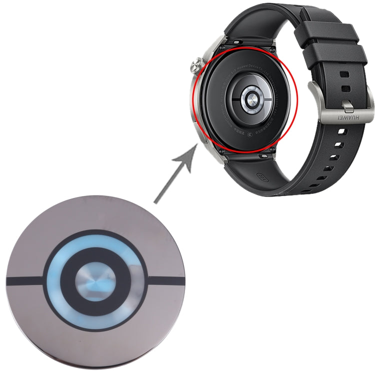 For Huawei Watch GT 3 Pro 46mm Original Heart-rate Sensor Glass Lens Cover by buy2fix