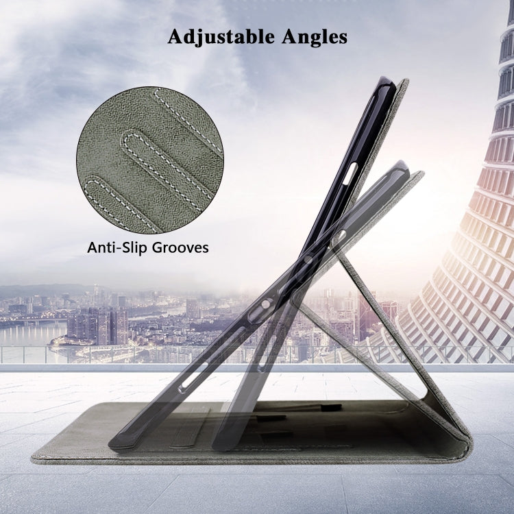 For Xiaomi Redmi Pad Pro 12.1 Tiger Pattern Flip Leather Tablet Case(Grey) by buy2fix