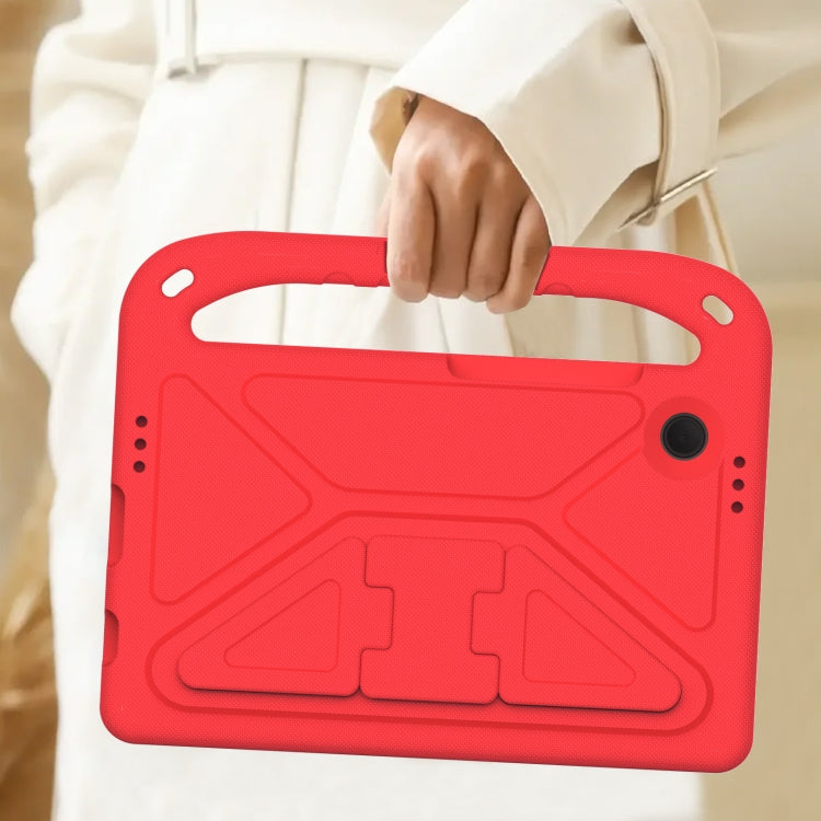 For Samsung Galaxy Tab Tab A11 / A9 Handle EVA Shockproof Tablet Case with Holder(Red) by buy2fix