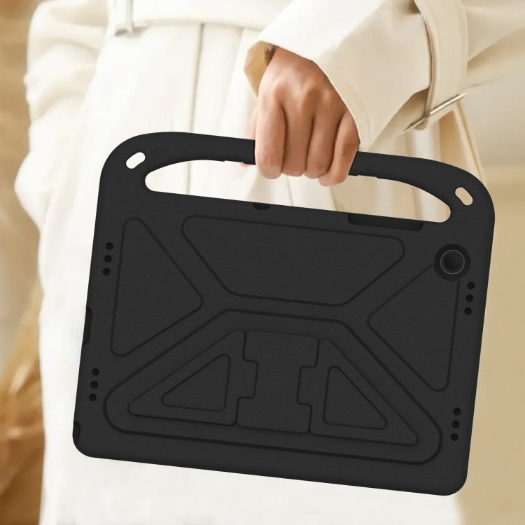 For Samsung Galaxy Tab Tab A11+ / A9+ Handle EVA Shockproof Tablet Case with Holder(Black) by buy2fix