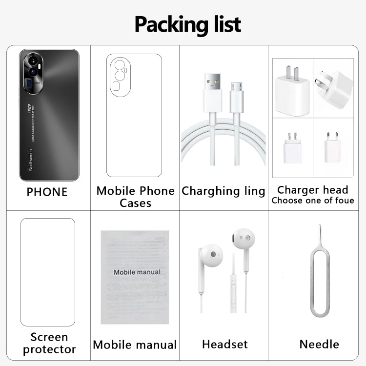 Reno10 Pro / N92, 1GB+16GB, 6.26 inch Screen, Face Identification, Android 8.1 MTK6580A Quad Core, Network: 3G, Dual SIM(Black) by buy2fix