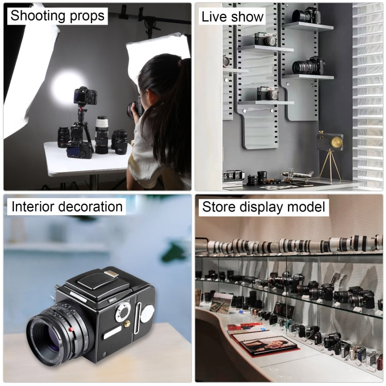 For Hasselblad 503CW Non-Working Fake Dummy Camera Model Photo Studio Props(Black Silver) - Camera Model by buy2fix | Online Shopping UK | buy2fix