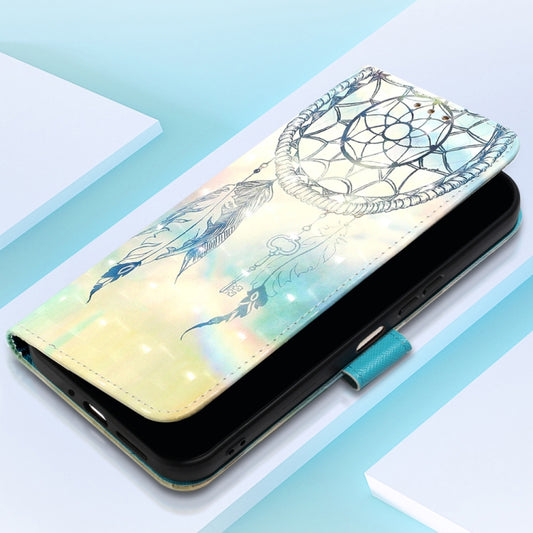 For Motorola Moto G Play 4G 2024 3D Painting Horizontal Flip Leather Phone Case(Dream Wind Chimes) by buy2fix
