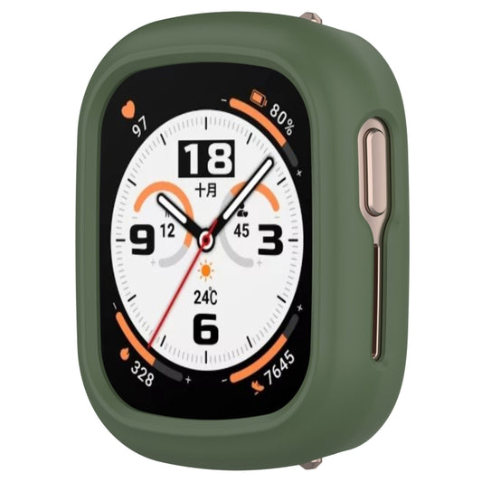 For Honor Watch 4 Half Coverage Hollow PC Watch Protective Case(Dark Green) by buy2fix